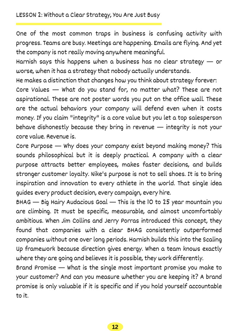 Sample page 5 from 160 Business Lessons
