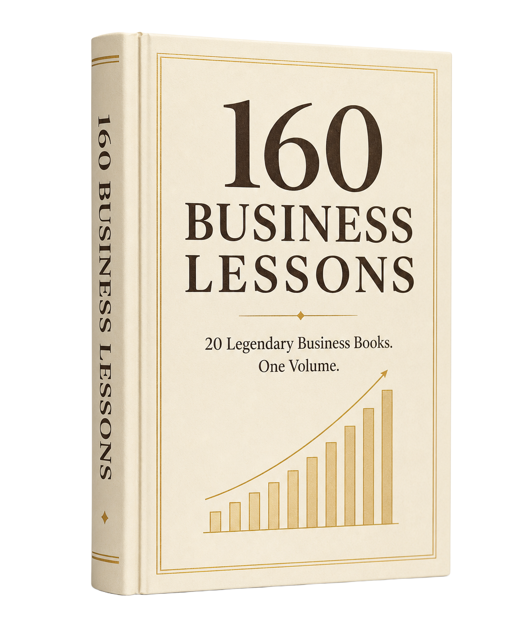 160 Business Lessons book cover by LearnVestor